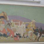 The right panel of True's children and animals parade at Steele Elementary School in Denver.